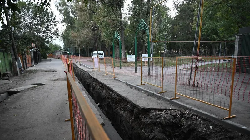 Алматыда Жетісу ауданындағы су құбырының қайта жаңғырту жұмыстары жылыту маусымына дейін аяқталуға тиіс