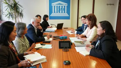 Аида Балаева, Үстірт, Париж, ЮНЕСКО , сурет - Zakon.kz жаңалық 24.09.2025 20:04