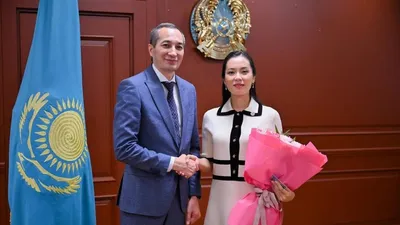 Динара Сәдуақасова, Қазақстан Республикасының еңбек сіңірген спорт шебері, атақ беру, сурет - Zakon.kz жаңалық 26.09.2025 18:40