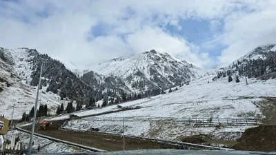 Алматыда қар мен суық күндер жақындап келеді, сурет - Zakon.kz жаңалық 30.09.2025 17:11