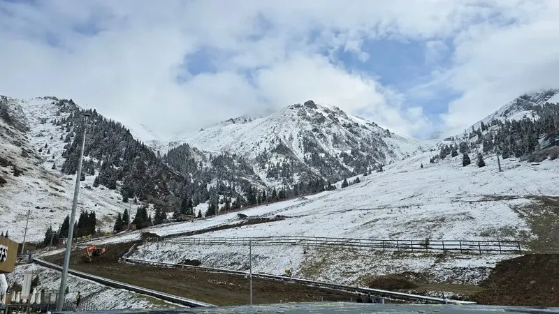 Алматыда қар мен суық күндер жақындап келеді