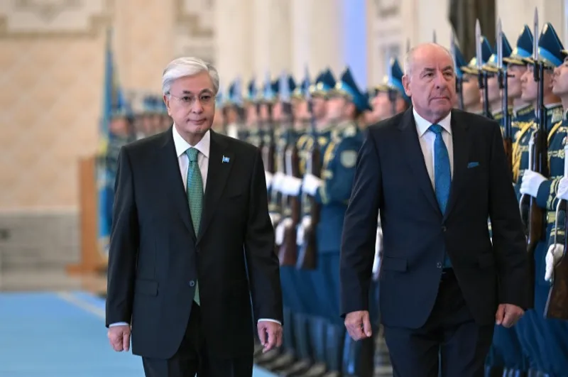 Тоқаев пен Тамаш Шуйок келіссөз жүргізді