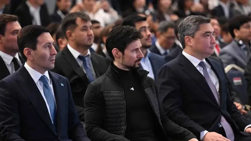 Павел Дуров Қазақстанға не үшін келгенін айтты