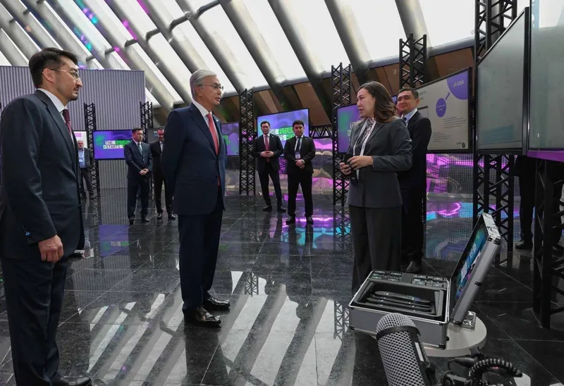 Тоқаевқа отандық AI жобалар таныстырылды