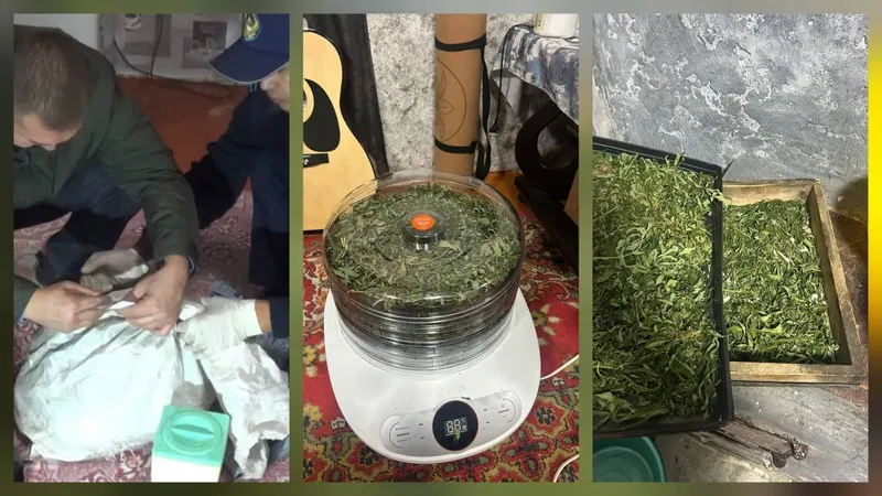 ШҚО-да марихуана өсірген күдікті қолға түсті