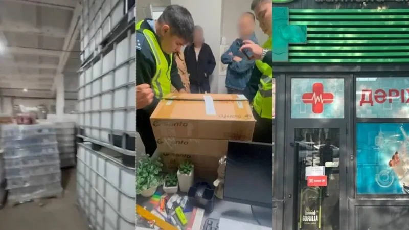Алматыда полиция есірткі бар дәрілердің заңсыз айналымын анықтады
