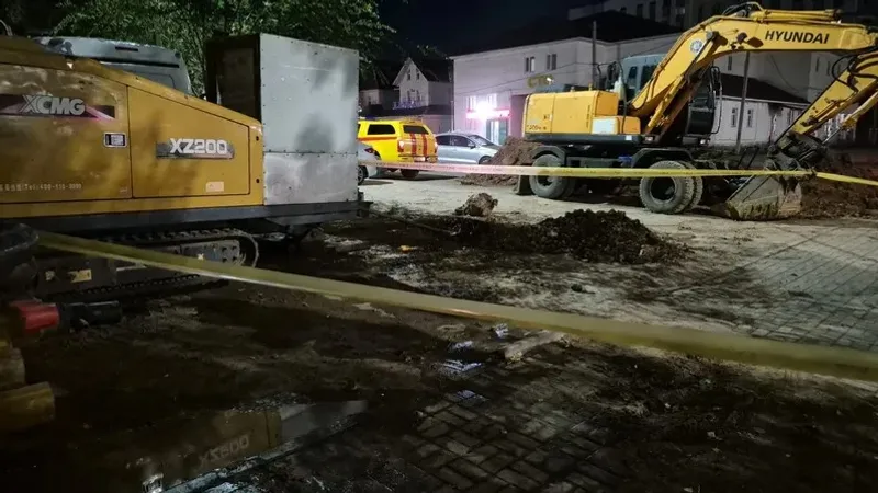 Астанада рұқсатсыз жер қазу жұмыстары газ апатына себеп болды