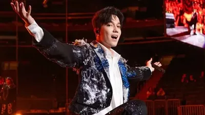 Димаш Құдайберген, АҚШ-тағы концерт, әнші, сурет - Zakon.kz жаңалық 09.10.2025 10:46