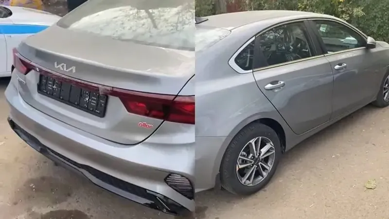 Астанада автосалонда тұрған көлікті жас жігіт өз бетімен айдап кеткен