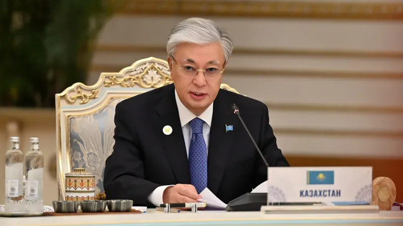 Тоқаев ТМД мемлекеттері басшылары кеңесінің отырысында сөз сөйледі