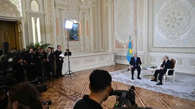 Кездесу, Душанбе, Тоқаев, Путин, сурет - Zakon.kz жаңалық 10.10.2025 17:02