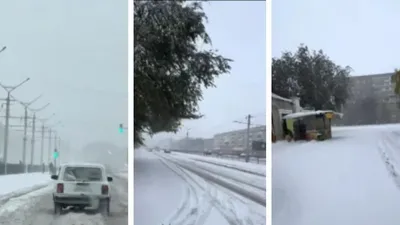 Қар, Павлодар, Павлодар облысы, полиция, сурет - Zakon.kz жаңалық 11.10.2025 13:27