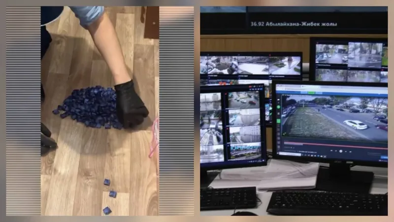 Алматыда жарты тоннадан астам есірткі тәркіленіп, үш қылмыстық топтың қызметі тоқтатылды