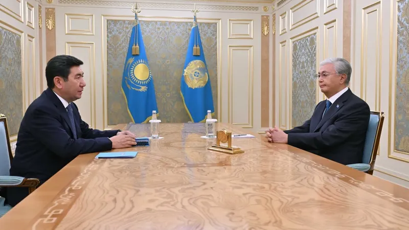 Мемлекет басшысы Мәжіліс Төрағасы Ерлан Қошановты қабылдады