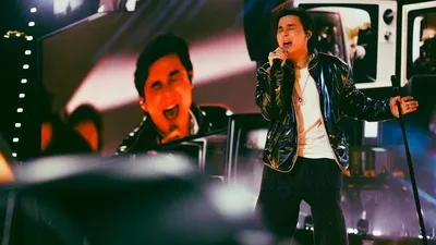 Мирас Жүгінісов, Қазақстандық әнші, Орталық Стадиондағы концерт, сурет - Zakon.kz жаңалық 14.10.2025 15:19