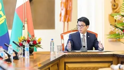  Андри Радзуэлина, Мадагаскар президенті , сурет - Zakon.kz жаңалық 14.10.2025 15:26