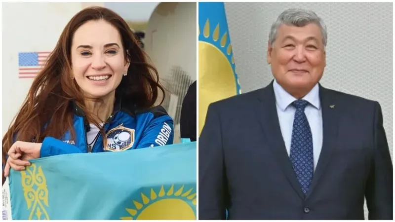 Ғарышқа ұшқан Данна Қарағұсованы Тоқтар Әубәкіров құттықтады