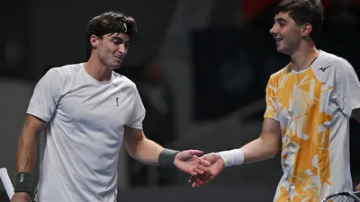 Almaty Open турнирінде қазақстандық теннисшілер жарысты аяқтады, сурет - Zakon.kz жаңалық 16.10.2025 17:45