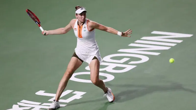 Елена Рыбакина WTA турнирлеріндегі 10-жекелей титулын жеңіп алды