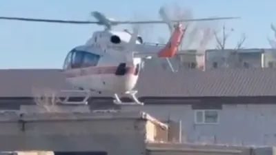 ТЖМ тікұшағы Ақтөбе облысынан жүкті әйелді шұғыл түрде ауруханаға жеткізді, сурет - Zakon.kz жаңалық 21.10.2025 22:45