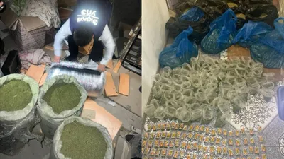 Маңғыстау облысы полиция департаментінің экстремизмге қарсы іс-қимыл басқармасы қызметкерлері облыстық прокуратураның үйлестіруімен, ЖҚАЖ және қызметтік ит Кираның қатысуымен есірткі заттарының заңсыз айналымына қатысы бар тұлғаларды анықтау және ұстау бойынша ауқымды операция жүргізді., сурет - Zakon.kz жаңалық 21.10.2025 13:12