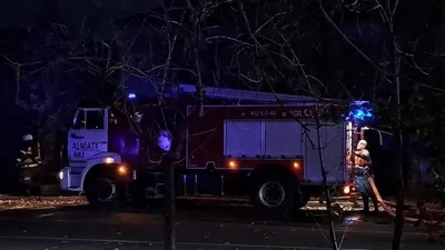 Өрт, Алматы, әкімшілік ғимарат, Мақатаев, сурет - Zakon.kz жаңалық 22.10.2025 22:15