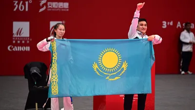 Алтын медаль, таеквондо, Айым Серікбаева, жасөспірімдер Азиадасы, Бахрейн, сурет - Zakon.kz жаңалық 24.10.2025 19:25