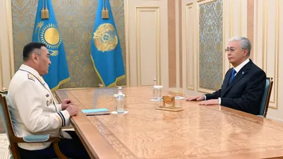 Президент қабылдауы, Ақорда, Мемлекет басшысы, Ұлттық қауіпсіздік комитеті, Ермек Сағымбаев , сурет - Zakon.kz жаңалық 25.10.2025 12:55