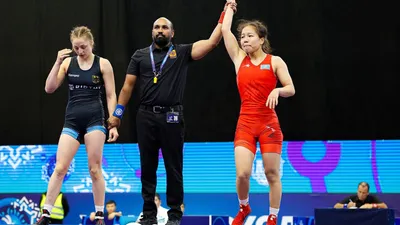 Шұғыла Өмірбек, Тоқаев, U23 әлем чемпионатының жеңімпазы, құттықтау, сурет - Zakon.kz жаңалық 25.10.2025 09:11