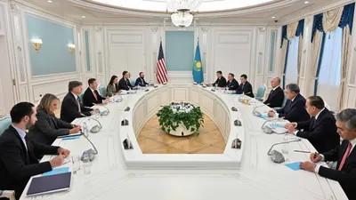 Тоқаев АҚШ өкілдерімен кездесті , сурет - Zakon.kz жаңалық 29.10.2025 13:17