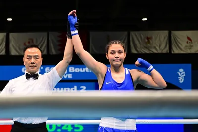 Жасөспірімдер Азиадасы: боксшы Аяулым Оспанова мерзімінен бұрын жеңіске жетіп, алтын медальға ие болды, сурет - Zakon.kz жаңалық 30.10.2025 18:50