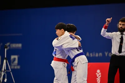 Жасөспірімдер Азиадасы: Ілияс Балтағазы джиу-джитсудан қазақстандық дербиде жеңіске жетті, сурет - Zakon.kz жаңалық 30.10.2025 19:20