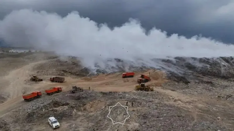 Алатау қаласында төтенше жағдай режимі алынып тасталуда