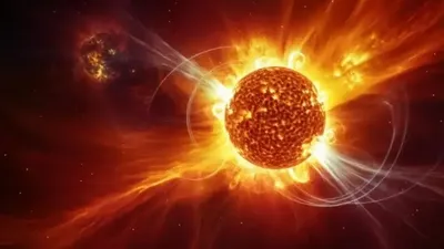 Күн, магниттік дауыл, жарылыс, сурет - Zakon.kz жаңалық 03.11.2025 20:22