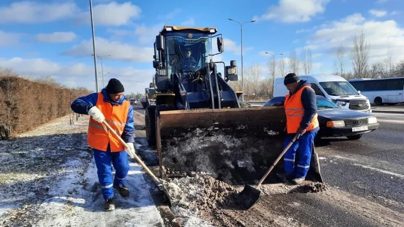 Астанада бір тәулікте мың текше метрден астам қар түсті
