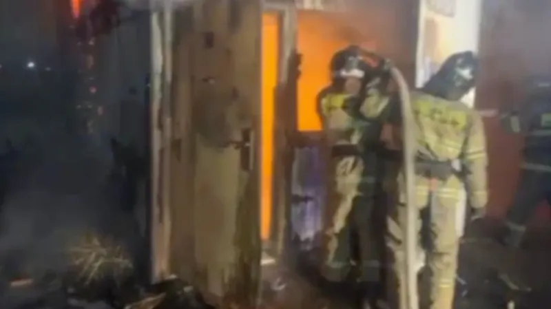 Астанада автожуу орнында өрт шықты