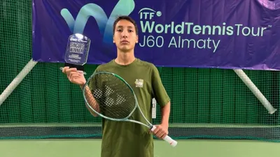 Аңсар Ниетқалиев қатарынан үш рет ITF Juniors турнирінде топ жарды, сурет - Zakon.kz жаңалық 05.11.2025 18:31