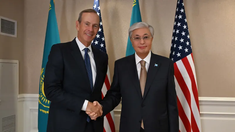 Тоқаев Майкл Уиртті қабылдады