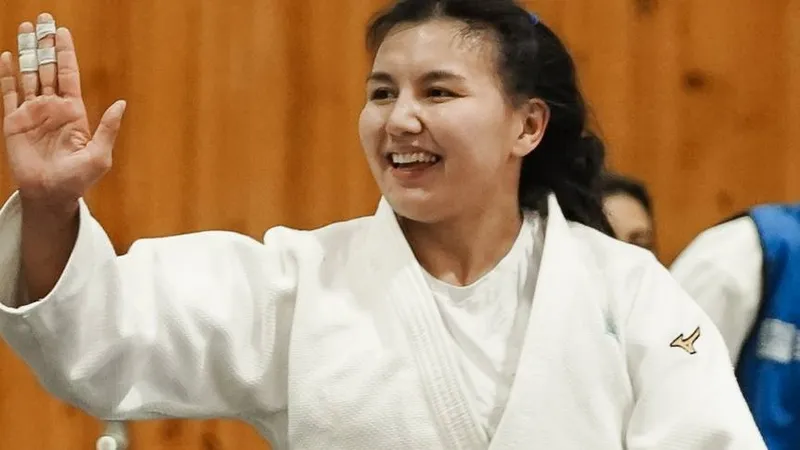Аруна Жангелдина дзюдодан Ислам ынтымақтастығы ойындарында алтын медаль иеленді