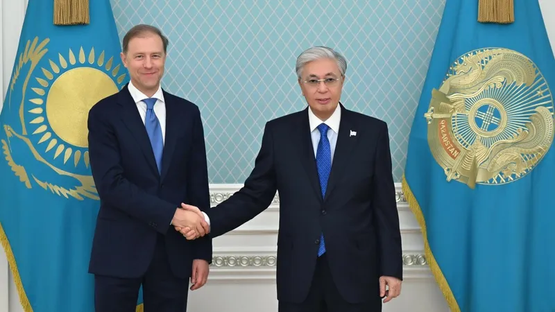 Мемлекет басшысы Ресей Федерациясы Үкіметі Төрағасының бірінші орынбасарын қабылдады