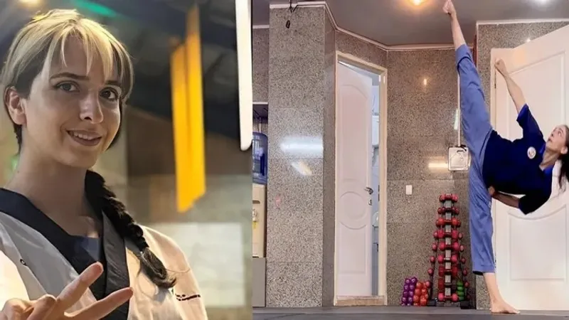 Ирандық спортшы хиджабсыз акробатикалық трюктер жасағаны үшін ұсталды