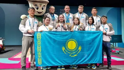 Қазақстан құрамасы, Ислам ынтымақтастығы ойындары, ауыр атлетика, алтын медаль, күміс медаль, қола медаль, сурет - Zakon.kz жаңалық 12.11.2025 20:24