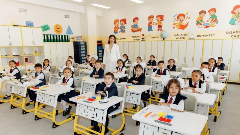 Алматының Наурызбай ауданында 5,5 мың орындық үш мектеп ашылды