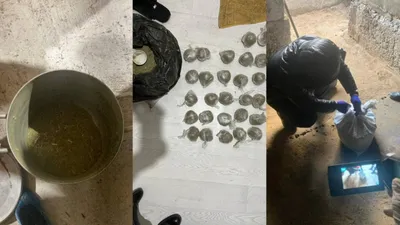 Рудный қаласында есірткі қылмысына қарсы іс-қимыл басқармасының қызметкерлері 45 жастағы жергілікті тұрғынды ұстады. , сурет - Zakon.kz жаңалық 14.11.2025 11:53