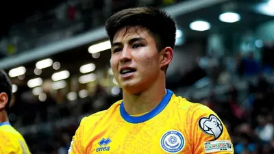 Дастан Сәтпаев Бельгиямен матчта есеп ашып, Қазақстан құрамасындағы алғашқы голын салды, сурет - Zakon.kz жаңалық 15.11.2025 20:14