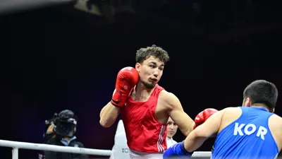 Санжарәлі Бегалиев, бокс, Үндістан, Әлем кубогы, жартылай финал , сурет - Zakon.kz жаңалық 16.11.2025 14:36