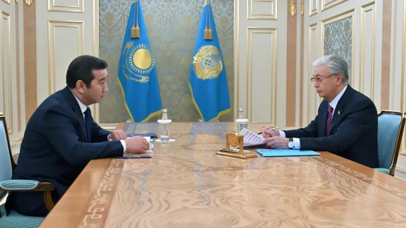Президент Ауыл шаруашылығы министрі Айдарбек Сапаровты қабылдады