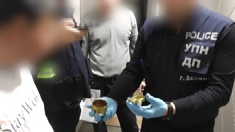 Елордада гашиш майын сақтау фактісі анықталды