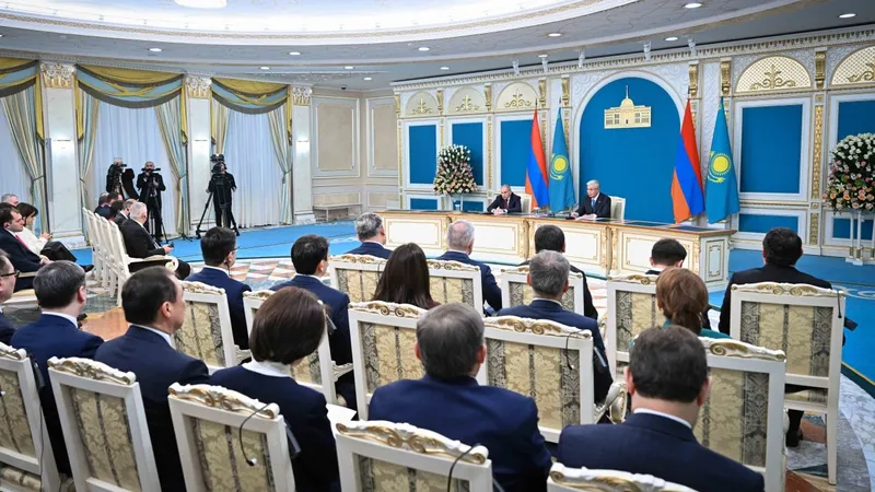 Тоқаев Әлиевке Қазақстан мен Арменияның тікелей сауда жасауына жағдай жасағаны үшін алғыс айтты