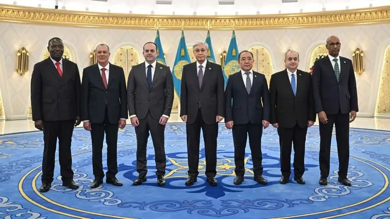 Қасым-Жомарт Тоқаев бірқатар мемлекеттің елшілерінен сенім грамоталарын қабылдады